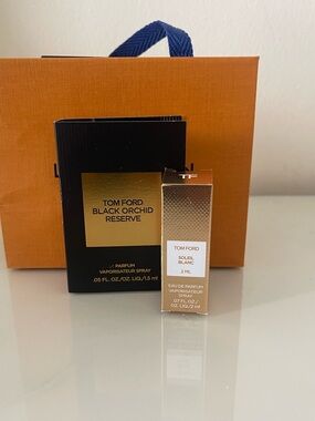 Tom Ford Black & Gold Perfume Sample Duo